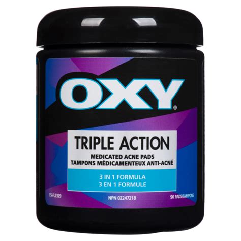 Oxy Triple Action In Formula Medicated Acne Pads Pads Weshine