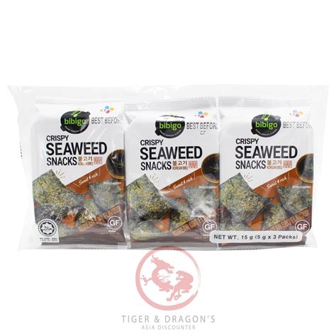 Bibigo Crispy Seaweed Bbq G