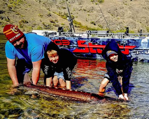 Hells Canyon Sturgeon Fishing Report Summer Fall Fishing