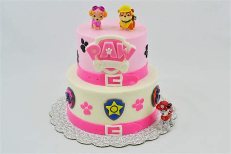 Pink Paw Patrol Cake Edible Perfections