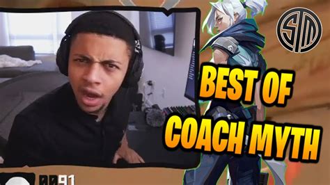 Best Of Coach Myth Funniest Coach Myth Moments Valorant Montage Youtube