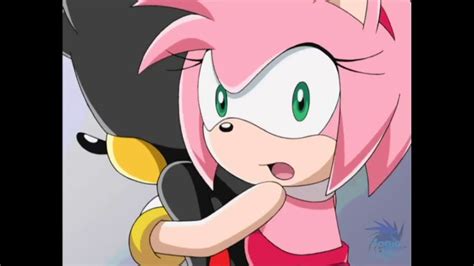 Amy Hugs Shadow On Sonic X Shadamy Youtube