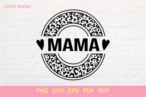 Leopard Mama Graphic By Harudesign · Creative Fabrica