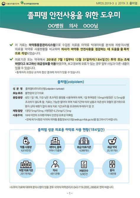 Medigate News 빅데이터 활용 의료용 마약류 처방·투약 정보 제공된다