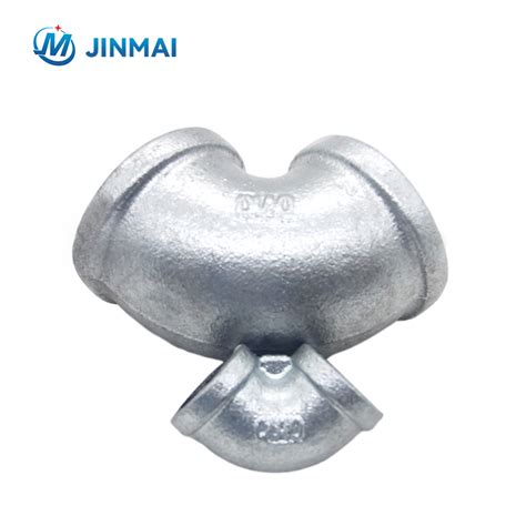 High Quality Heavy Duty Hot Dipped Galvanized Gi Pipe Fittings 90 Elbow