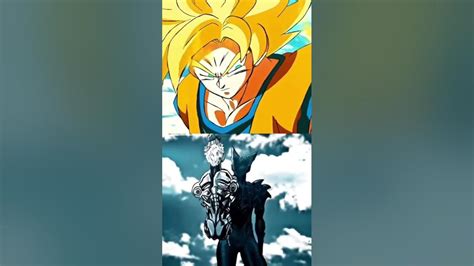 Goku Vs Cosmic Garou Youtube