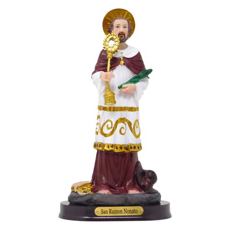 Valuuemax Saint Raymond Nonnatus Statue Finely Detailed Resin Inch