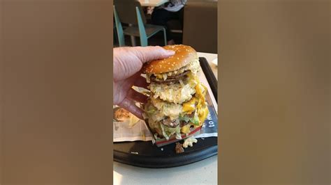 Witness The Largest Big Mac Ever Ordered In Mcdonalds History A 22 Pattie Big Mac Amc