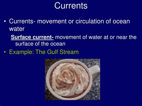 Ppt S E D Explain The Causes Of Waves Currents And Tides