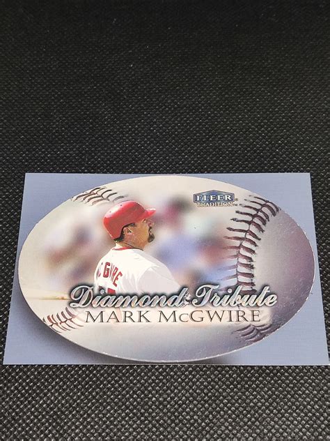 Letao Fleer Tradition Diamond Tribute Mark Mcgwire