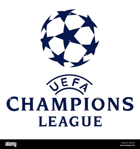 The uefa champions league ball logo Cut Out Stock Images & Pictures - Alamy