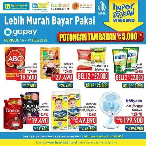 Katalog Harga Promo Jsm Hypermart Desember Beli Banyak Lebih Hemat