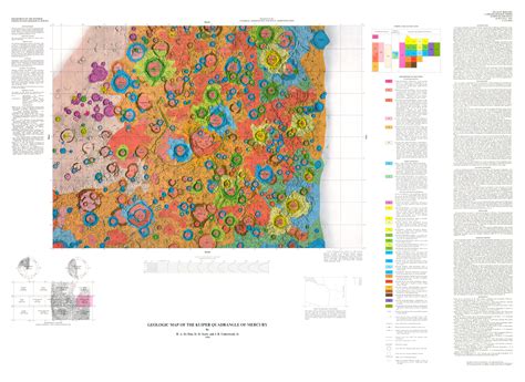 Geologic Map of the Victoria Quadrangle of Mercury