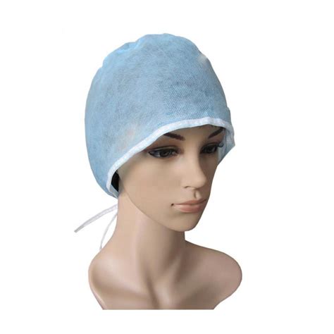 Sbpp Sms Surgical Scrub Hap Disposable Nurse Cap Non Woven Hair Cap For