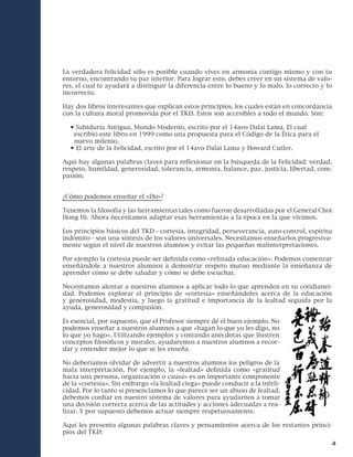 El Do Y La Importancia De Su Ensenanza En El Taekwon Do Itf Pdf