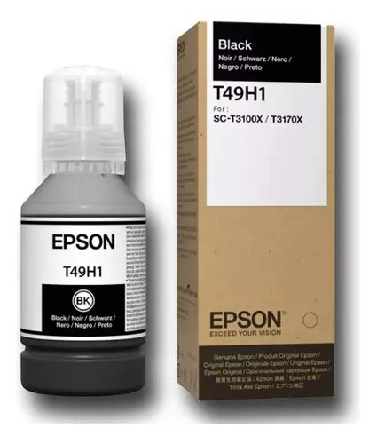 Botella Tinta Epson T H Negro Sc T X T X Origin Env O Gratis