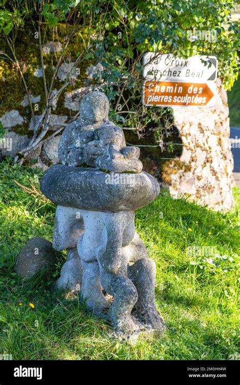 France Cantal Village Of Menet Labelled Petites Cites De Caractere