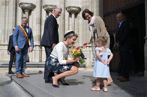 Philippe et Mathilde de Belgique à lintronisation de Monseigneur