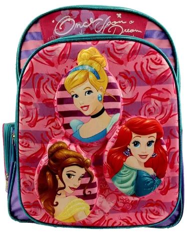 Mochila Escolar Disney Princesas D Primaria Ruz Mercadolibre