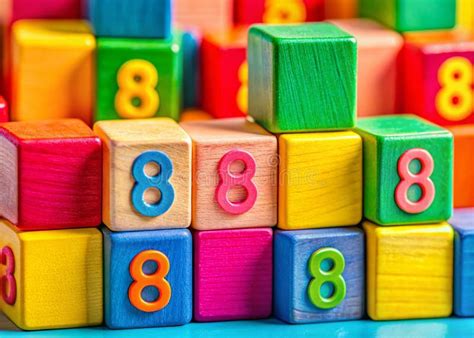 Vibrant Number Blocks Educational Play for Early Learners Featuring ...