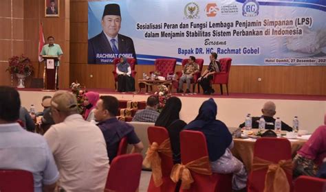 Gobel Kehadiran Lps Menjamin Ketenangan Publik Go Pena