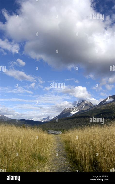 Chugach Mountains Alaska Stock Photo - Alamy