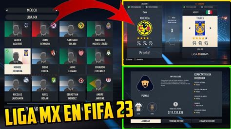 Oficial Mod Liga Mx Fifa 23 En Exclusiva Youtube