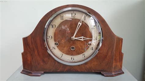 Stunning Art Deco Westminster Chimes Mantel Clock Vintage - Etsy UK ...