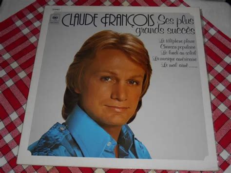 Claude Francois Ses Plus Grands Succes Lp Cbs Eur Picclick Fr