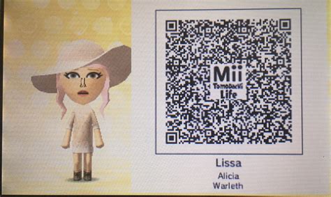 Tomodachi Life Qr Codes Female Explore 27 Images Hat Pattern