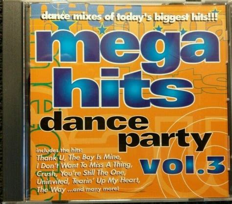 Mega Hits Dance Party Vol 3 Various Artists Cd Interhit Records 1999