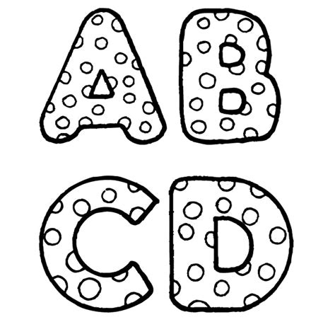 Abc Blocks Coloring Pages At Free Printable