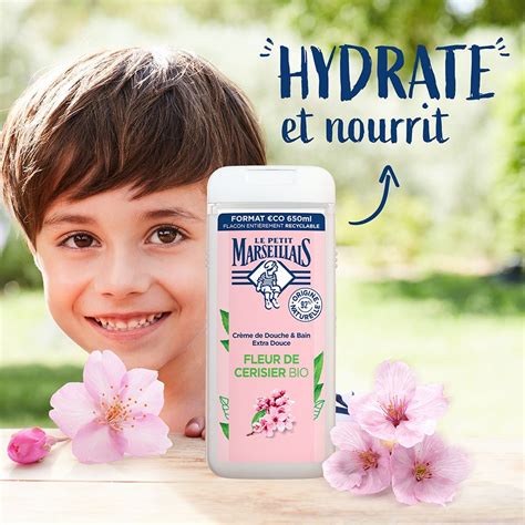 Le Petit Marseillais Cr Me De Douche Bain Extra Douce Fleur De