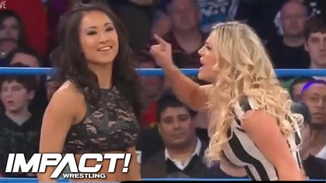 Gail Kim And Tara Vs Velvet Sky And Mickie James FULL MATCH IMPACT