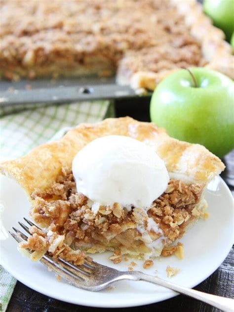 Apple Slab Pie With Crumb Topping Two Peas Their Pod