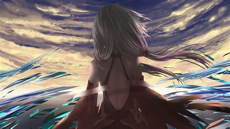 Wallpaper Anime Girls Guilty Crown Yuzuriha Inori Wing Screenshot