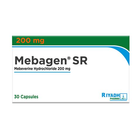 Mebagen Sr 200mg Cap 30s