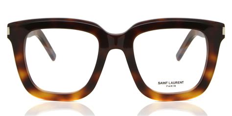 Saint Laurent Sl 465 Opt 002 Eyeglasses In Shiny Tortoise Smartbuyglasses Usa