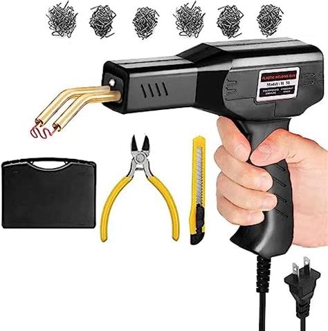 W Plastic Welder Plastic Welding Kit With Pcs Hot Staples Pcs Pp Plastic Welding Rods