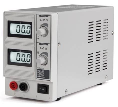 Order The Velleman DC LAB Power Supply With Dual LCD Display SoundImports