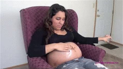 POVPregnant Belly Rub WMV The Laughing Latina Clips Sale