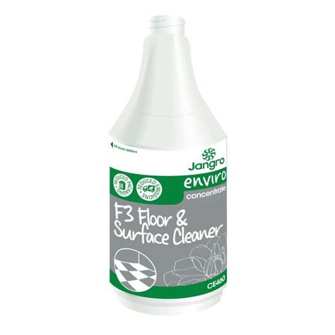 Jangro Enviro F3 Floor And Surface Cleaner Concentrate Empty Bottle