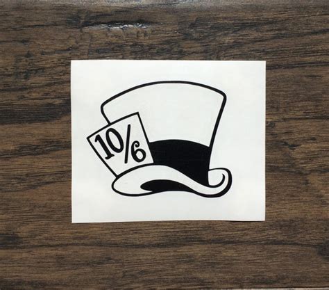 Mad Hatter 10 6 Card Printable