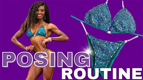 IFBB Bikini Pro Olympian Daraja Hill Posing Routine YouTube