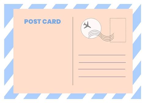 Free Editable Postcard Examples | EdrawMax Online