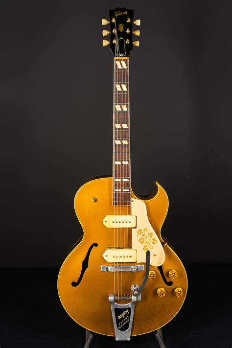 1953 Gibson Es 295 All Gold Guitarpoint