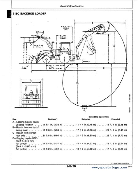 John Deere 210C 310C 215C Backhoe Loader TM1419 PDF