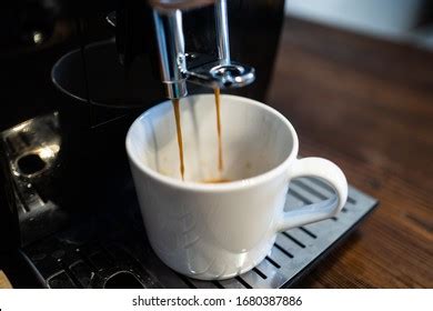 Barista Making Pour Over Brewing Coffee Stock Photo