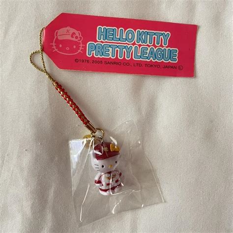 ⚾️hello Kitty Baseball Gotochi Charm⚾️ Remember Depop