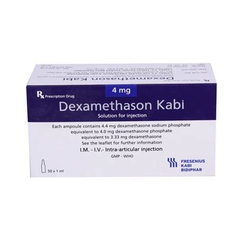 Dexamethasone Kabi Bidiphar H Ng